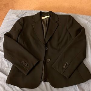 Tahiti black suit jacket size 6